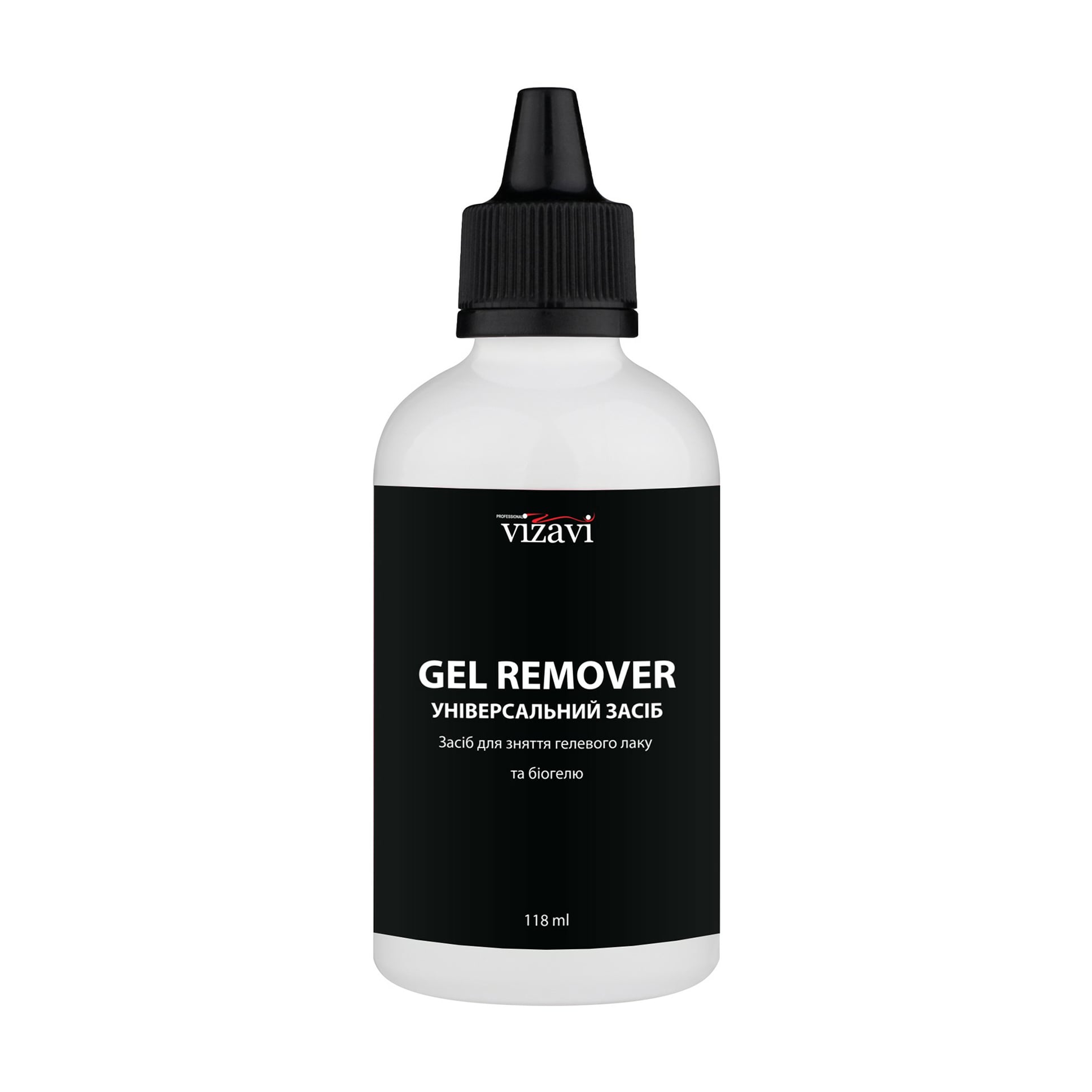 Рідина для зняття гель-лаку Vizavi Professional Gel Remover, 118 мл